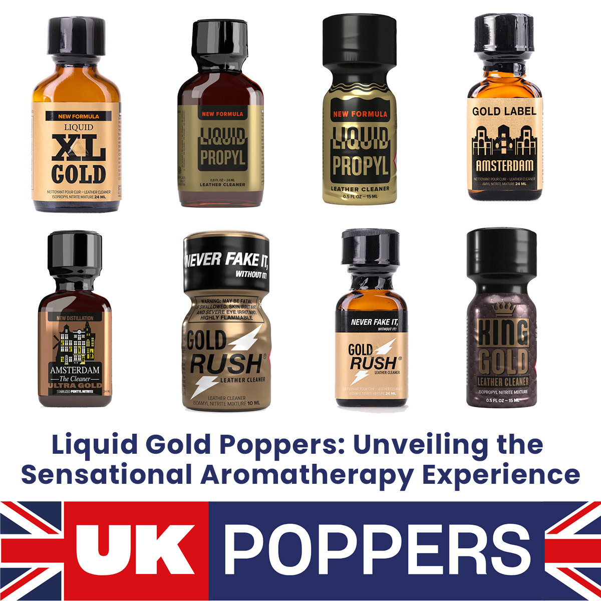 Liquid Gold Poppers: Unveiling the Sensational Aromatherapy Experience